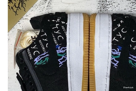 Low  Jack Force 1 CN2405-001 Travis Nike Cactus Air x Scott 1005